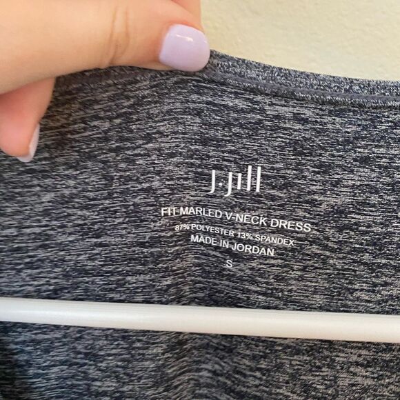 J. Jill Fit Marled V-Neck Dress - Picture 9 of 12